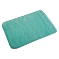 Badezimmerteppich Versa Fernie Blau Baumwolle 40x60 cm