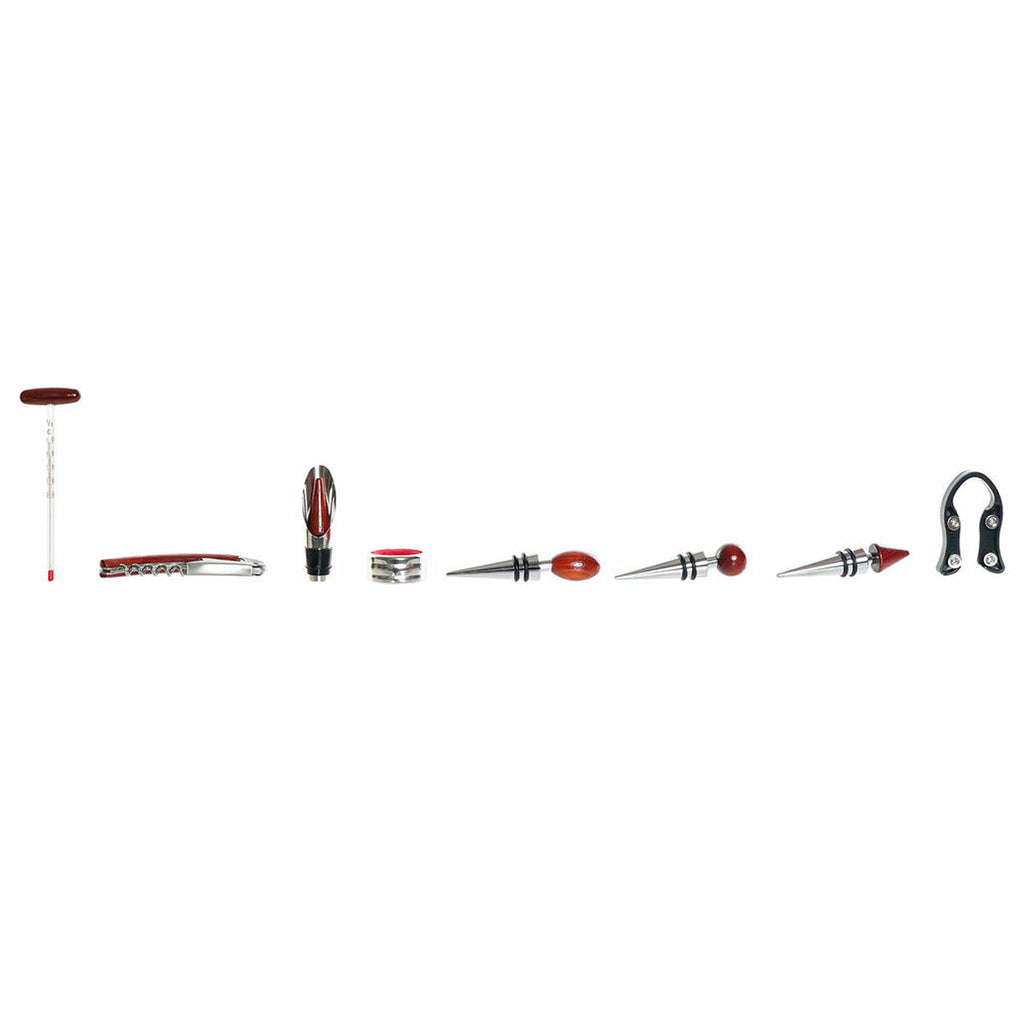 Weinzubehör-Set DKD Home Decor 35 x 20,5 x 12 cm Silber Edelstahl