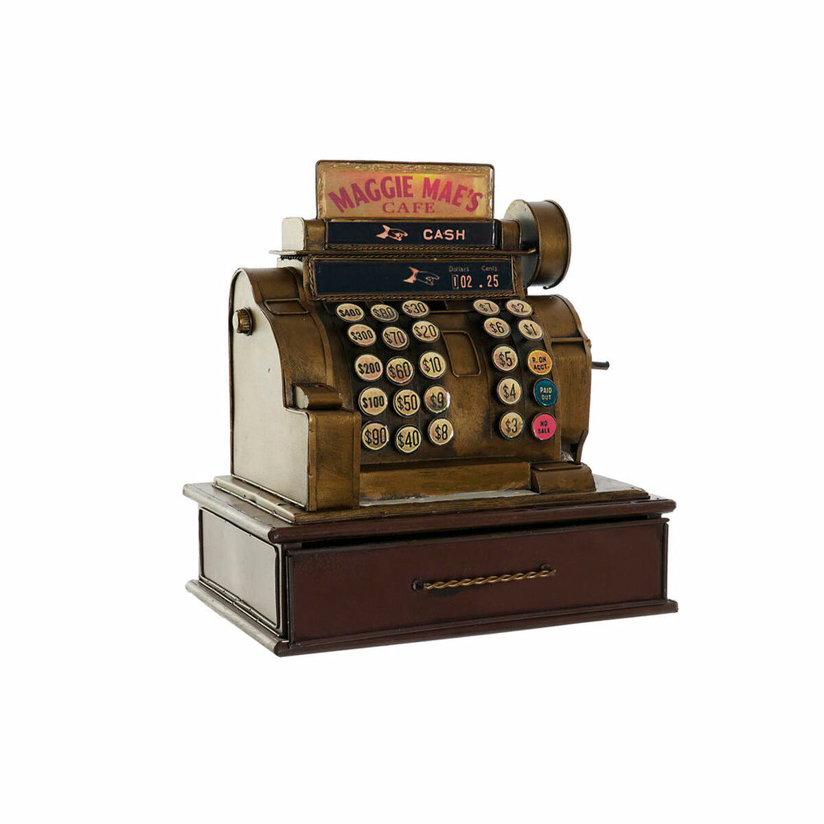 Deko-Figur DKD Home Decor 29 x 19 x 32 cm Gold Braun Vintage