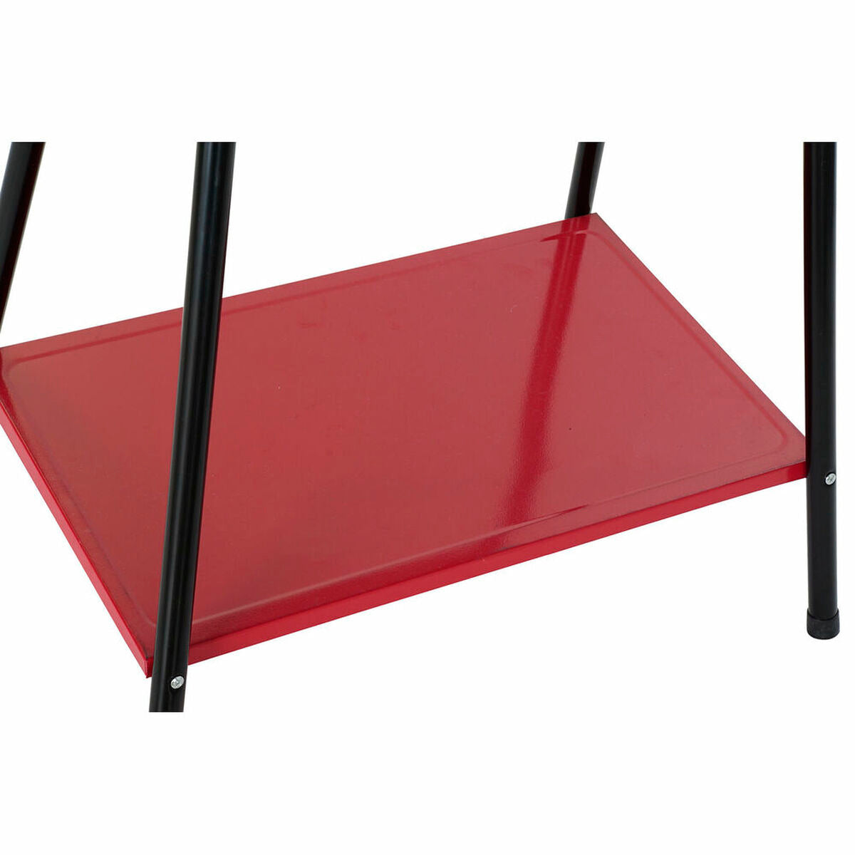 Holzkohlegrill mit Ständer DKD Home Decor Rot 53 x 37 x 80 cm Stahl