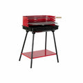 Holzkohlegrill mit Ständer DKD Home Decor Rot 53 x 37 x 80 cm Stahl
