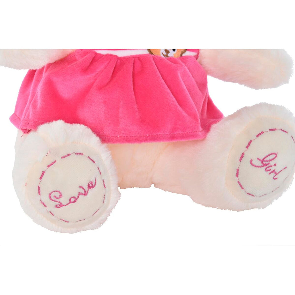 Teddybär DKD Home Decor Blau Beige Pink Kinder 27 x 20 x 30 cm 2er-Set