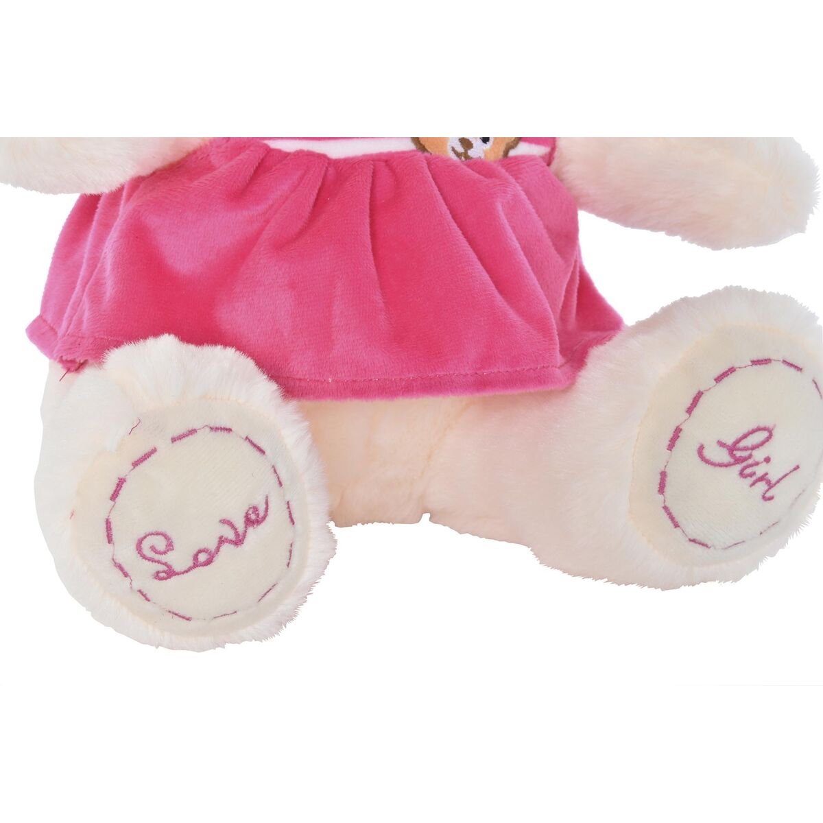 Teddybär DKD Home Decor Blau Beige Pink Kinder 27 x 20 x 30 cm 2er-Set