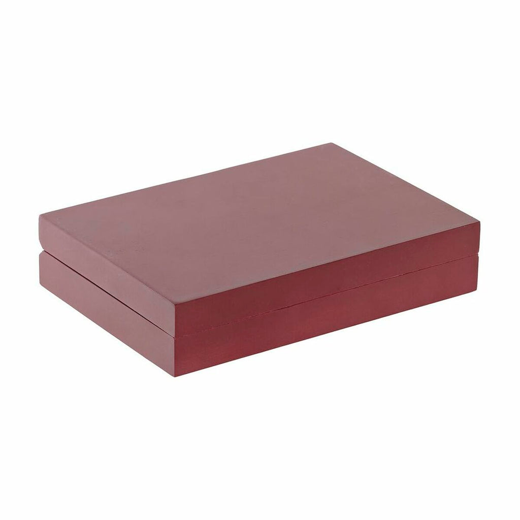 Weinzubehör-Set DKD Home Decor Dunkelbraun Holz 16 x 11 x 3,5 cm 4-teilig