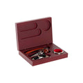 Weinzubehör-Set DKD Home Decor Dunkelbraun Holz 16 x 11 x 3,5 cm 4-teilig