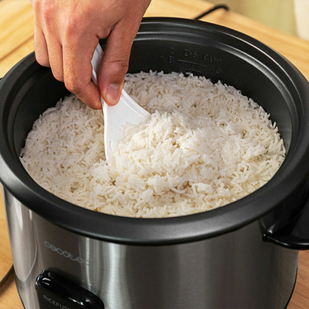 Cecotec RiceFusion 7000 Inox Reiskocher – 700 W, 1,8 l
