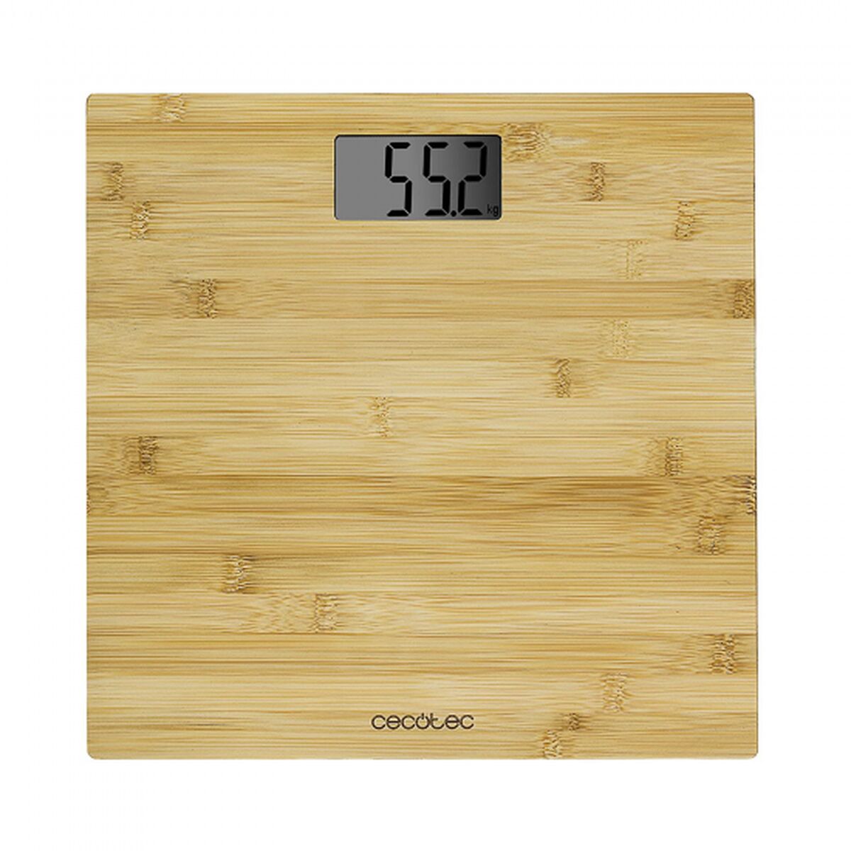 Digitale Personenwaage Cecotec Braun Holzoptik 180 kg LCD