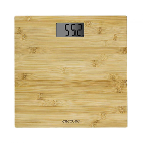 Digitale Personenwaage Cecotec Braun Holzoptik 180 kg LCD