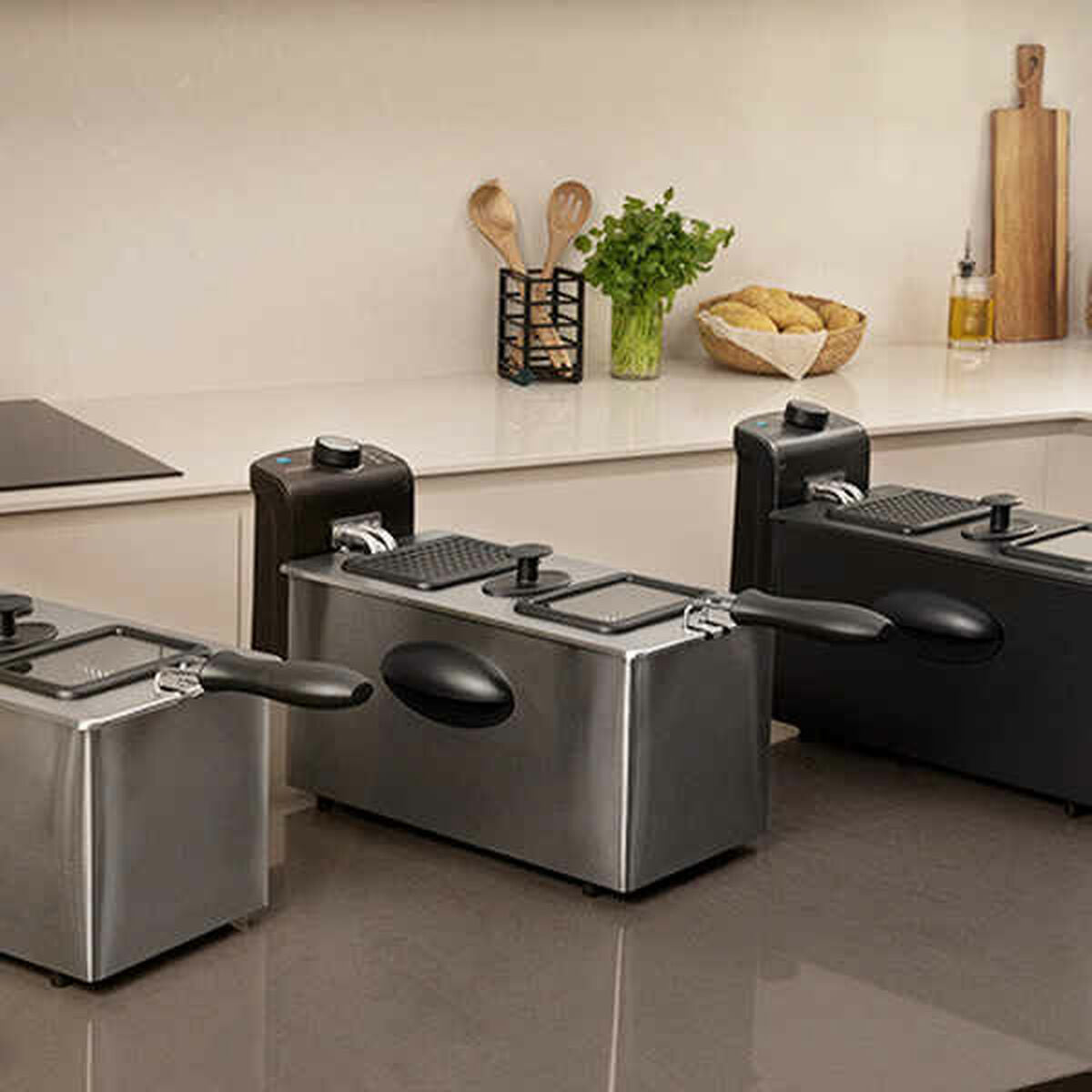 Fritteuse Cecotec CleanFry 3000 Edelstahl