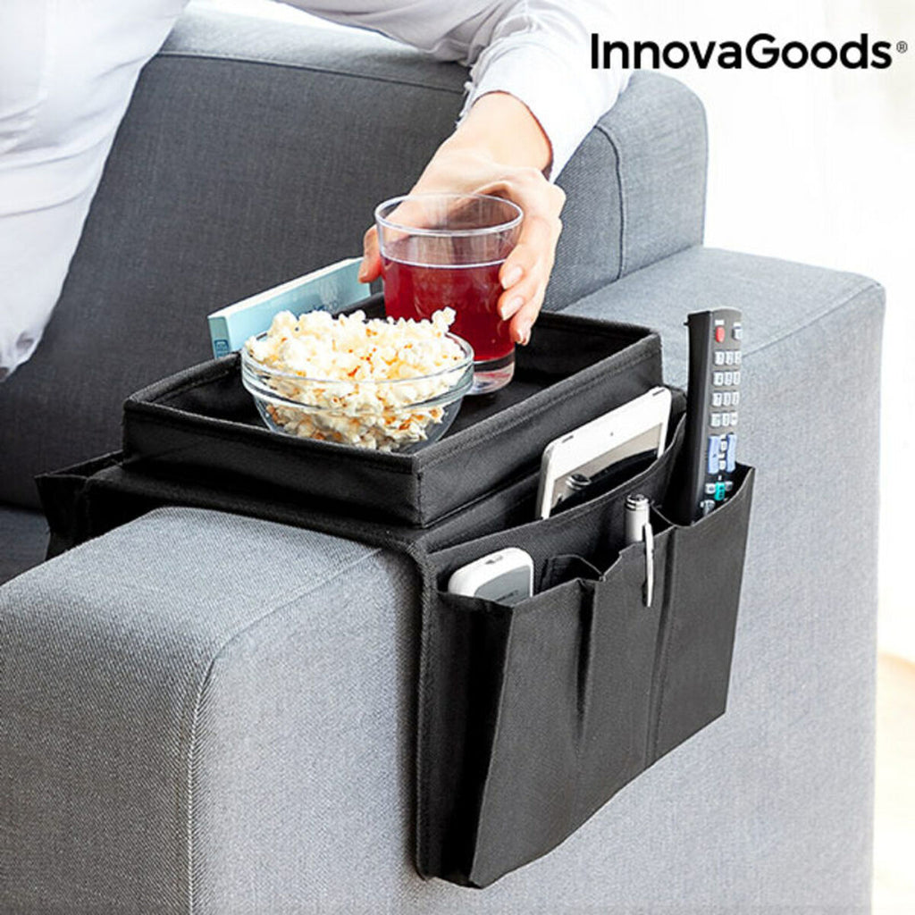 Sofa-Tablett mit Fernbedienungsorganizer InnovaGoods
