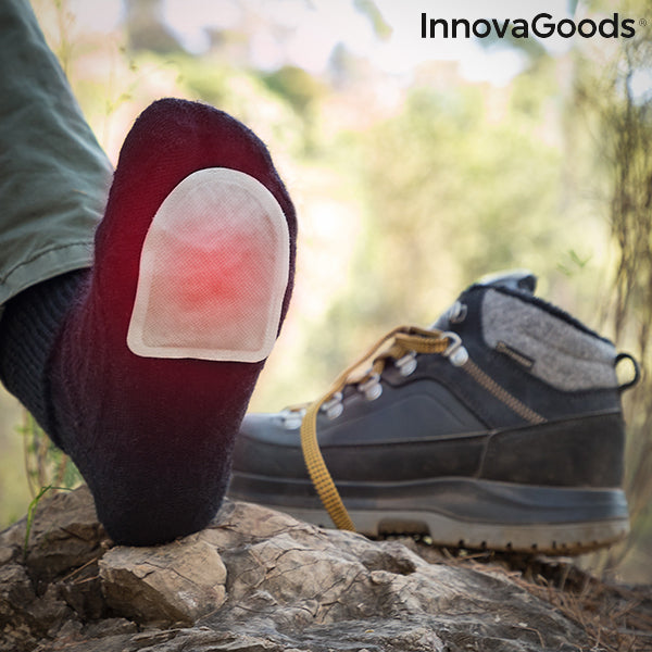 Fußwärme-Patches Heatic Toe InnovaGoods 10 Stück