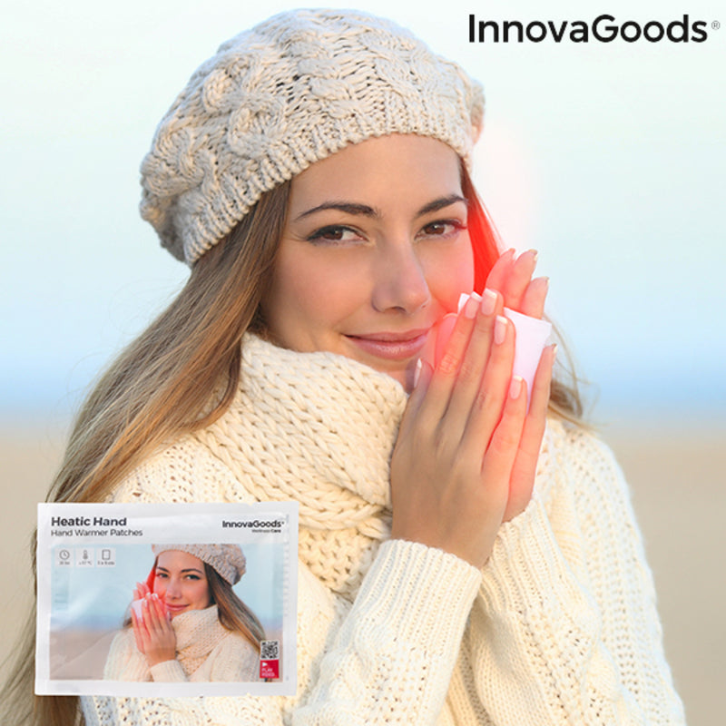 Handwärme-Patches Heatic Hand InnovaGoods 10 Stück
