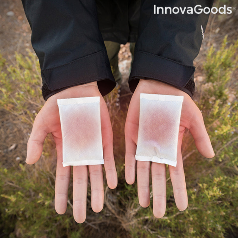 Handwärme-Patches Heatic Hand InnovaGoods 10 Stück