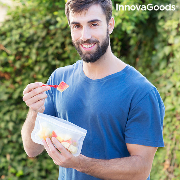 Wiederverwendbare Lebensmittelbeutel Freco InnovaGoods 10er-Set