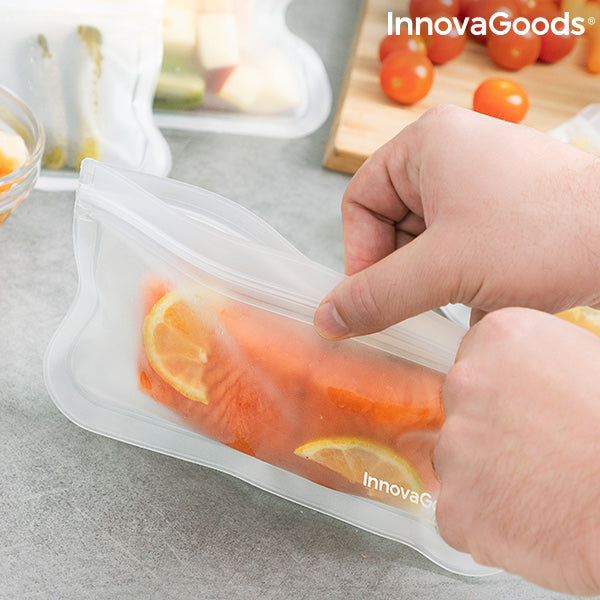 Wiederverwendbare Lebensmittelbeutel Freco InnovaGoods 10er-Set