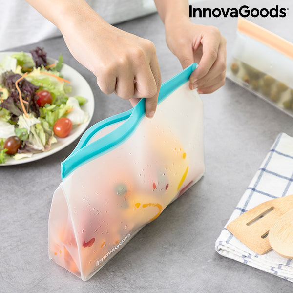 Set Wiederverwendbarer Hermetisch Verschlossener Beutel Zags InnovaGoods 6er-Set
