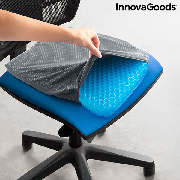 Wabenförmiges Gel-Sitzkissen Hexafresh InnovaGoods