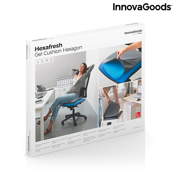 Wabenförmiges Gel-Sitzkissen Hexafresh InnovaGoods