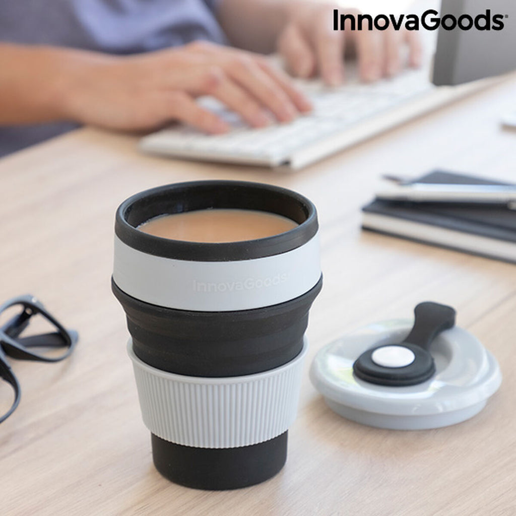 Faltbarer Silikonbecher Flahsie InnovaGoods