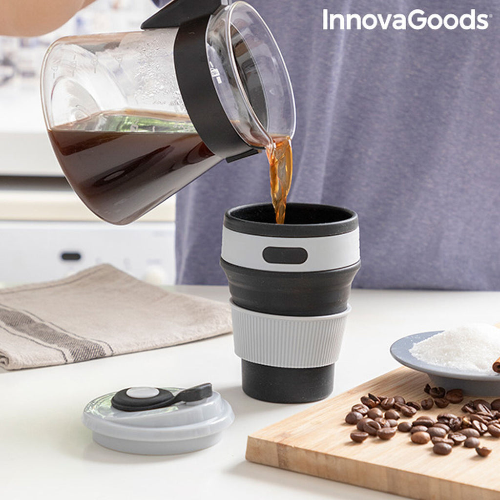 Faltbarer Silikonbecher Flahsie InnovaGoods