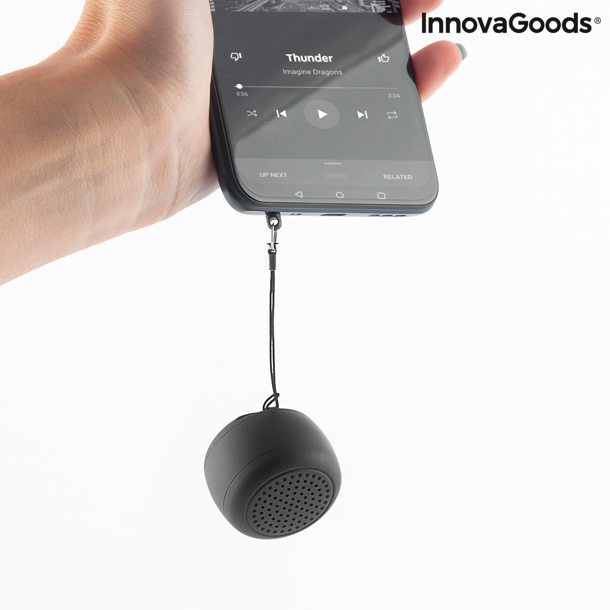 Wiederaufladbarer Kabelloser Mini-Lautsprecher Miund InnovaGoods