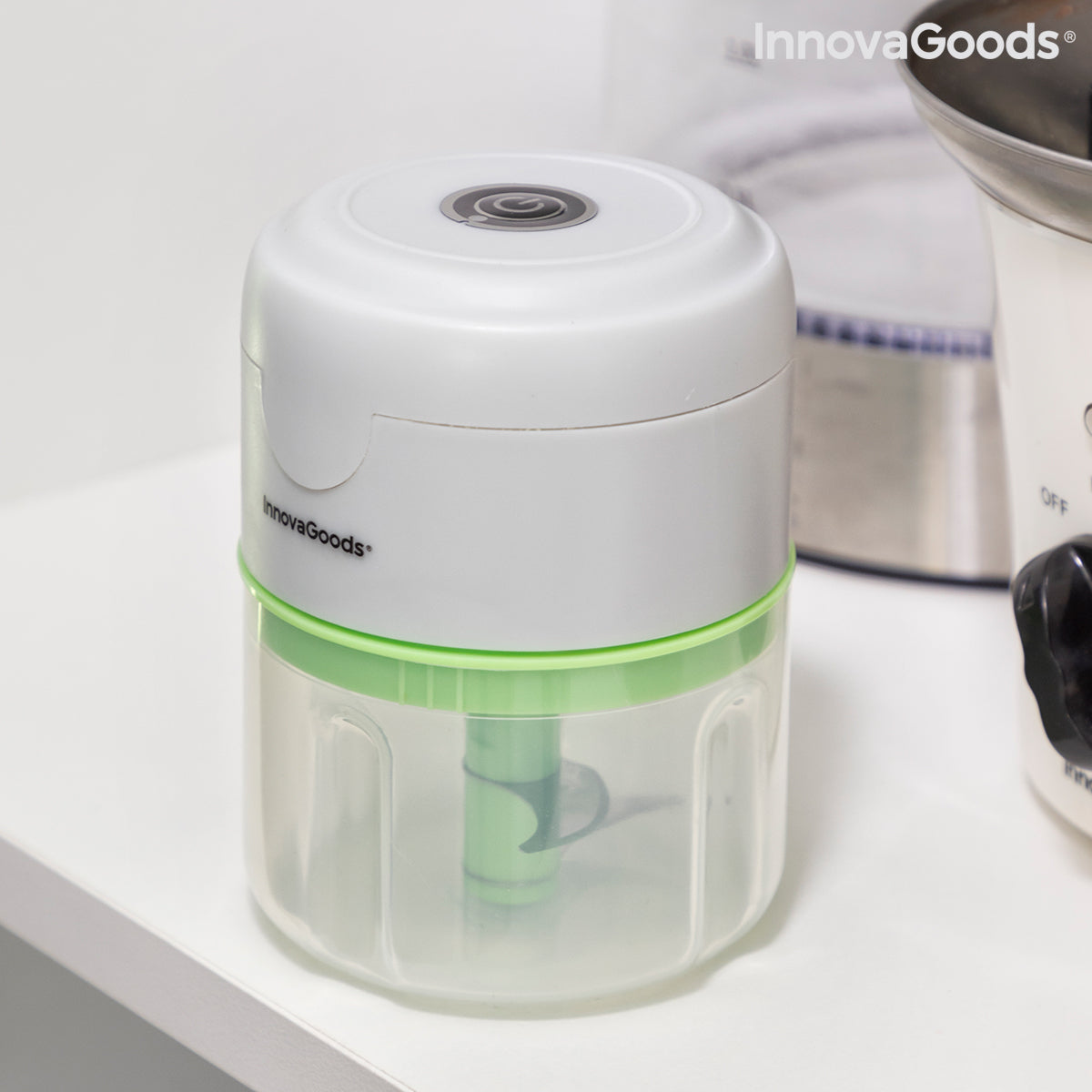 InnovaGoods Echoppie Akku-Mini-Zerkleinerer – 250 ml