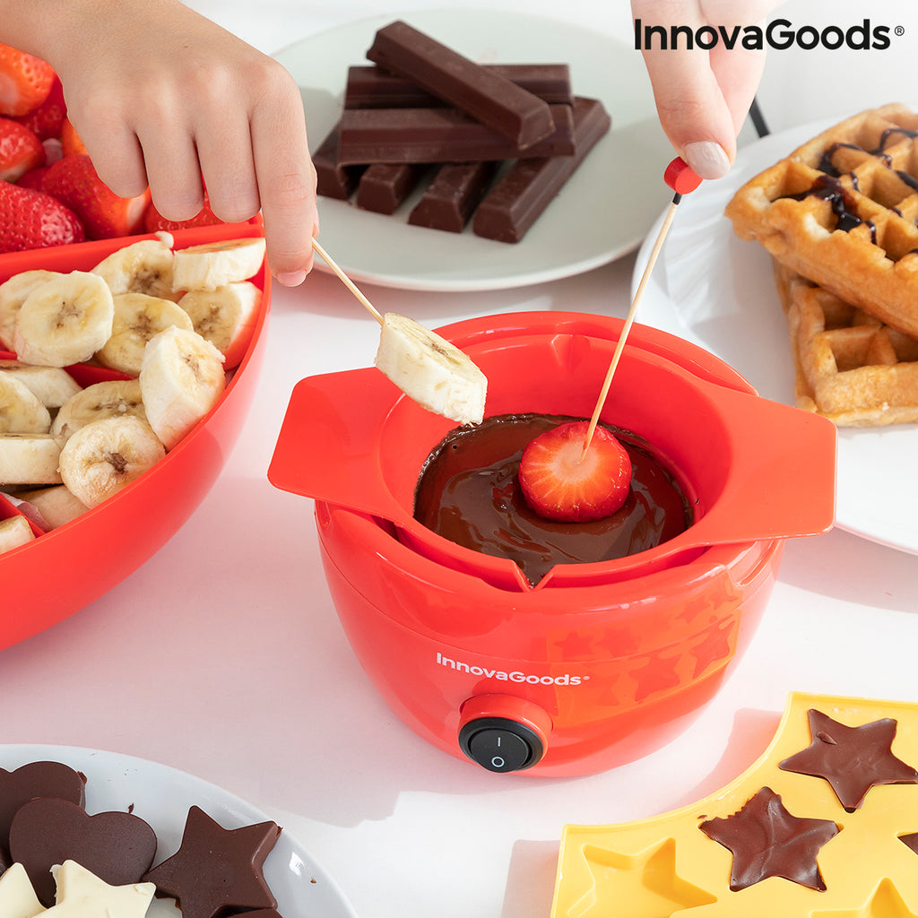 2-in-1 Gummibärchen- & Schokoladenfondue-Maschine Yupot InnovaGoods 40 W
