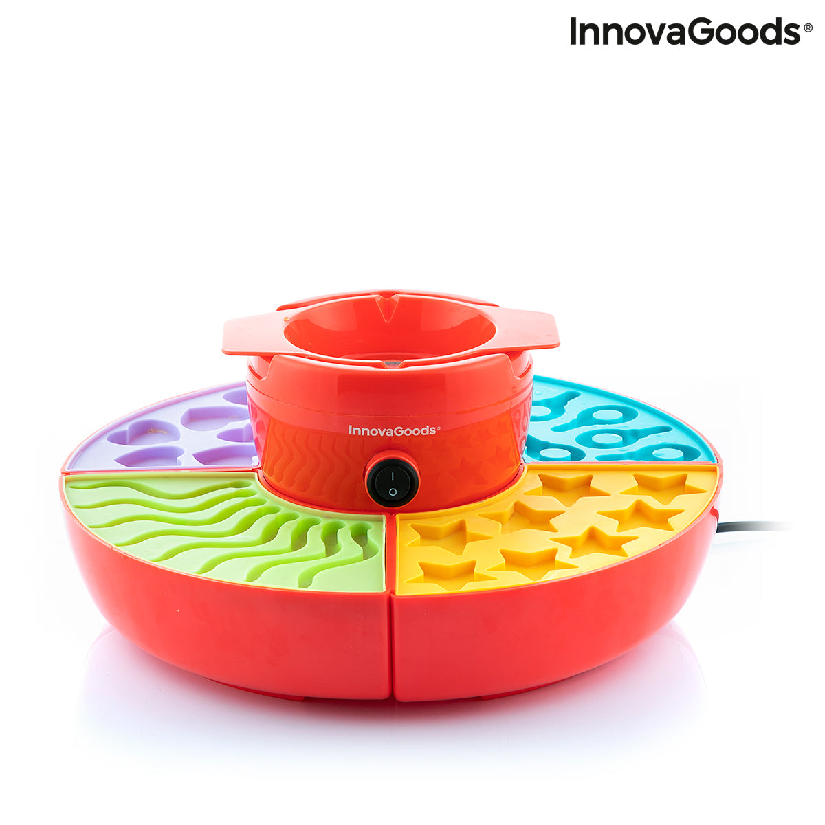 2-in-1 Gummibärchen- & Schokoladenfondue-Maschine Yupot InnovaGoods 40 W