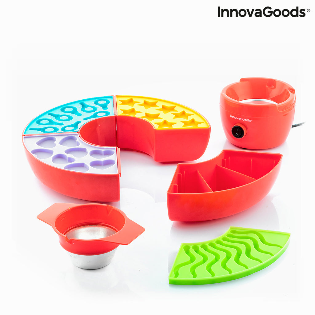 2-in-1 Gummibärchen- & Schokoladenfondue-Maschine Yupot InnovaGoods 40 W