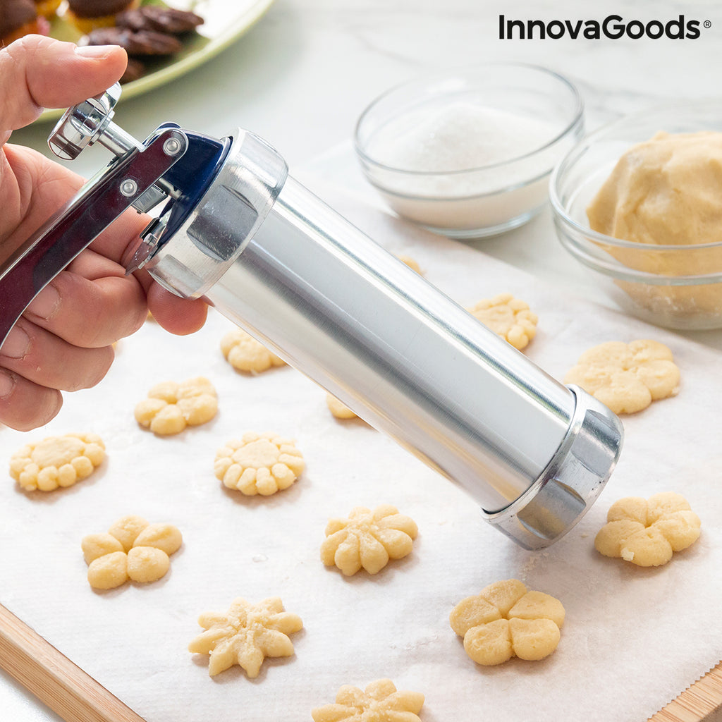 2-in-1 Keksformer und Spritzbeutel Prekies InnovaGoods