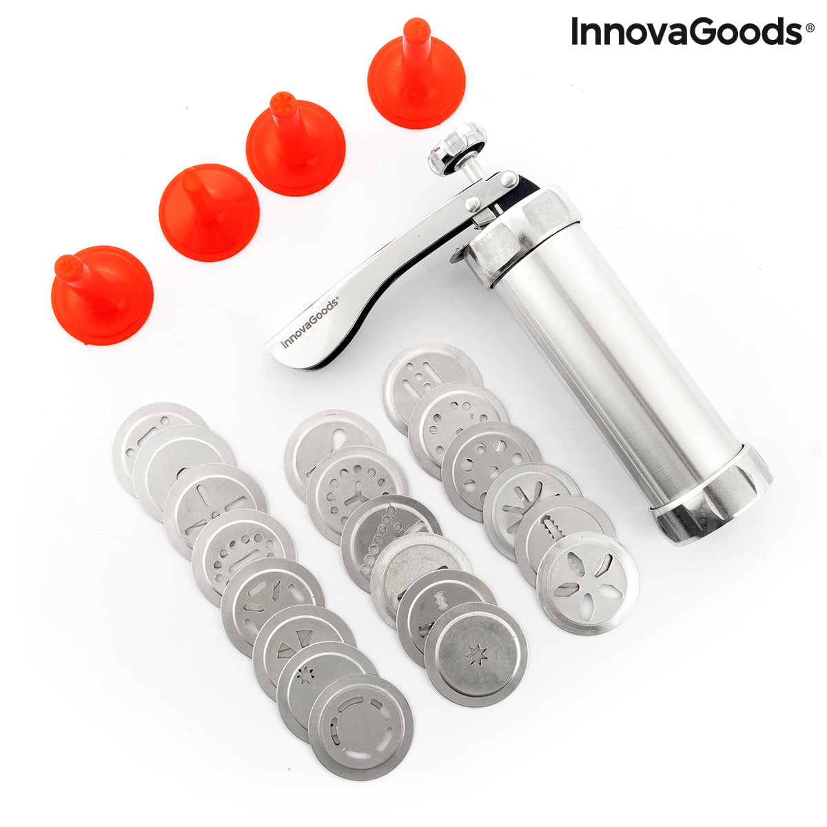 2-in-1 Keksformer und Spritzbeutel Prekies InnovaGoods