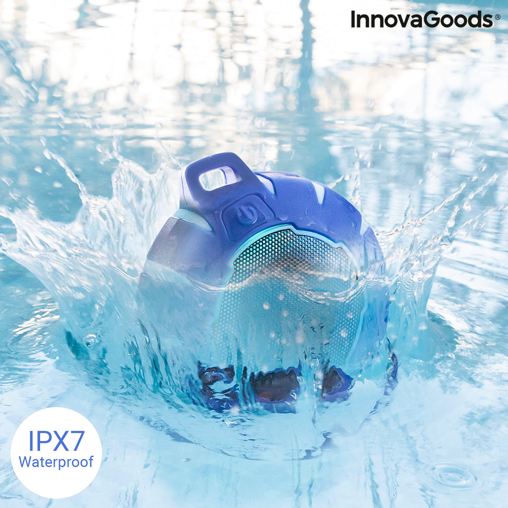 Schwimmender Kabelloser LED-Lautsprecher Floaker InnovaGoods