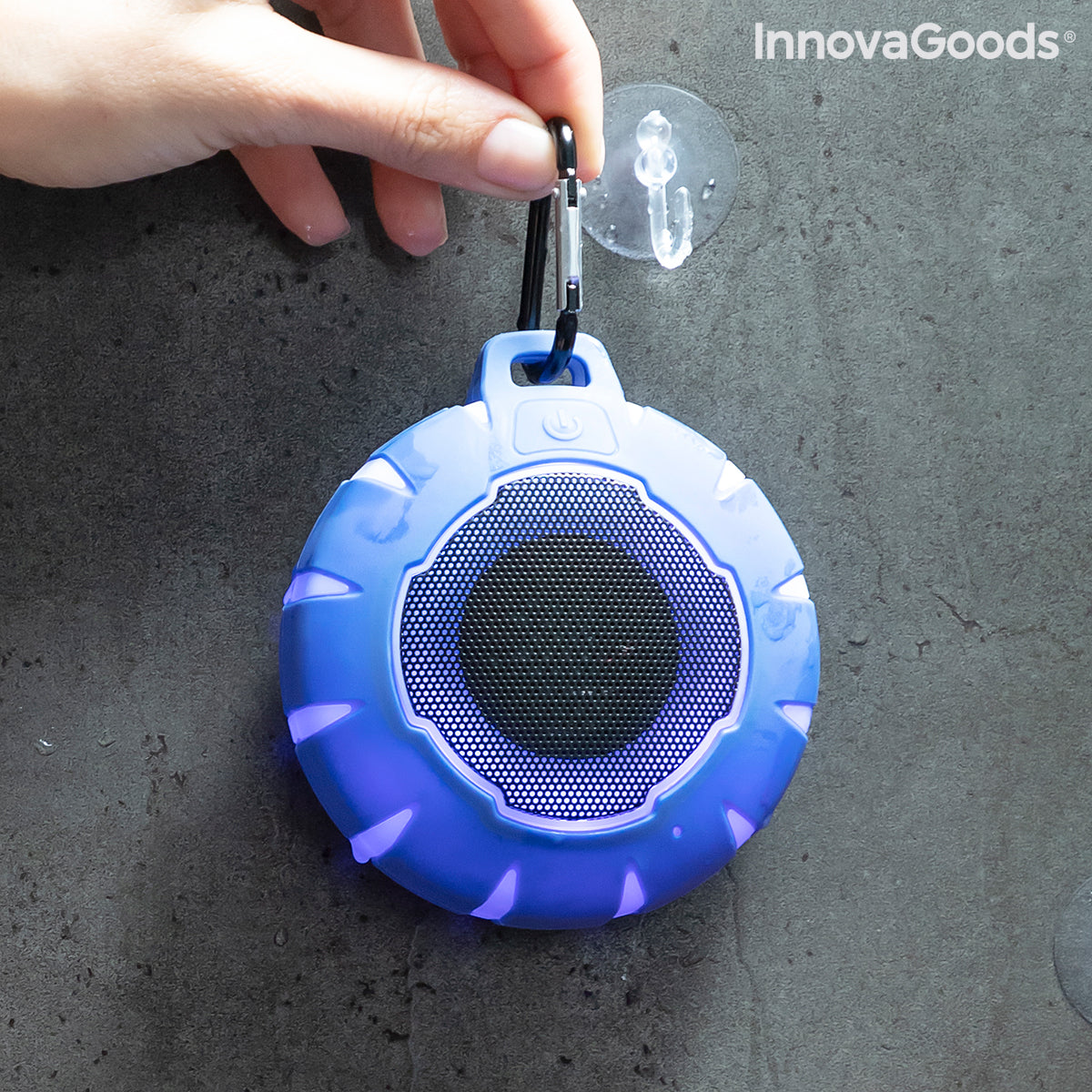 Schwimmender Kabelloser LED-Lautsprecher Floaker InnovaGoods