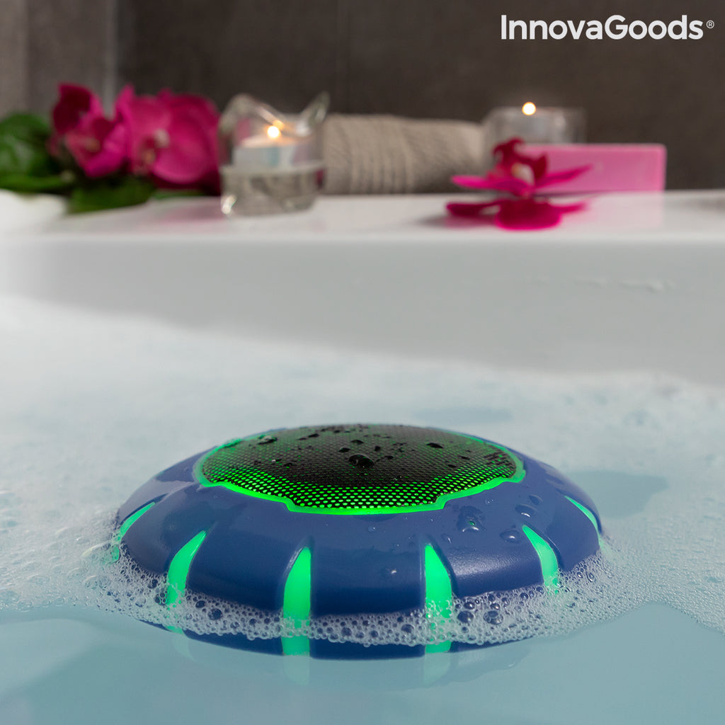 Schwimmender Kabelloser LED-Lautsprecher Floaker InnovaGoods