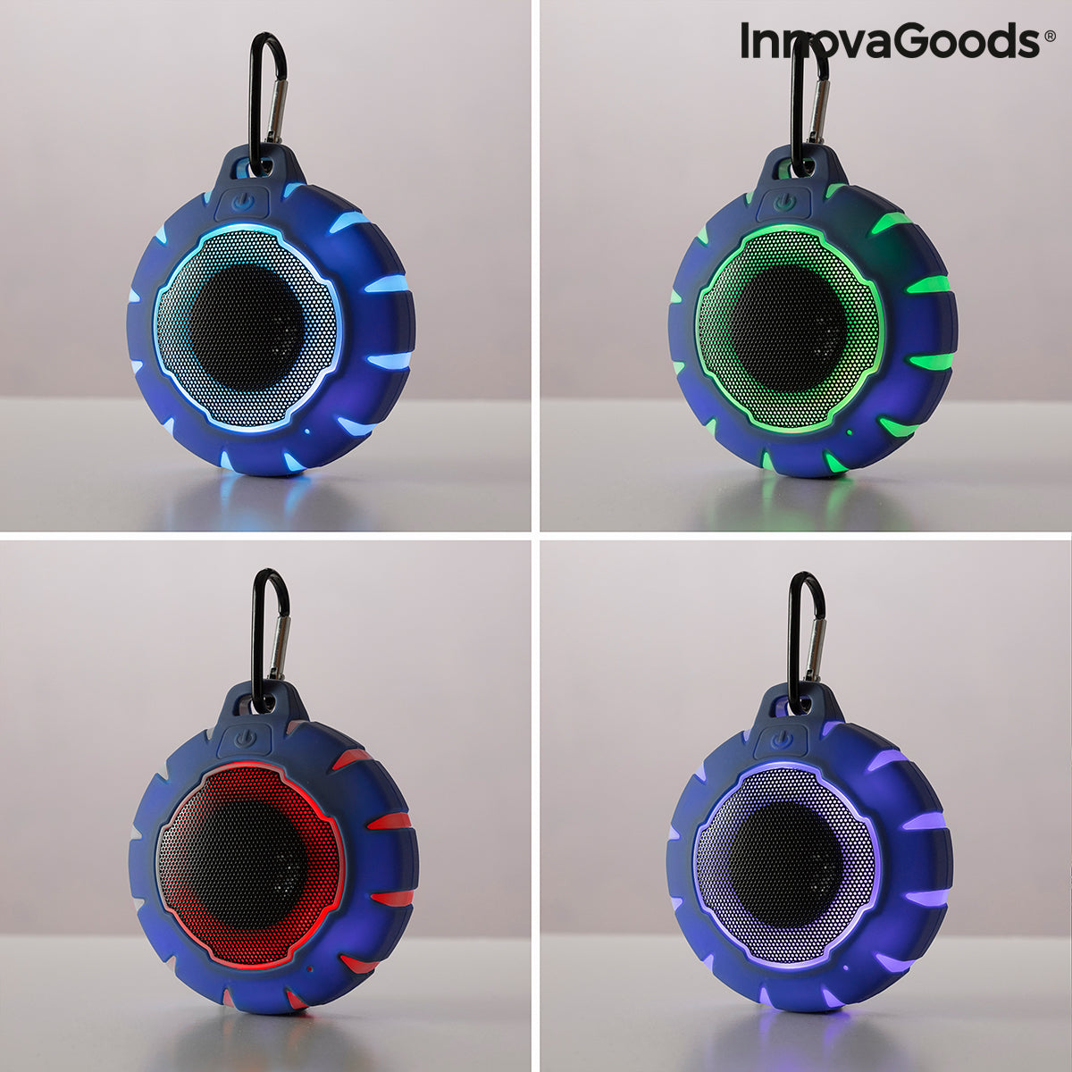 Schwimmender Kabelloser LED-Lautsprecher Floaker InnovaGoods