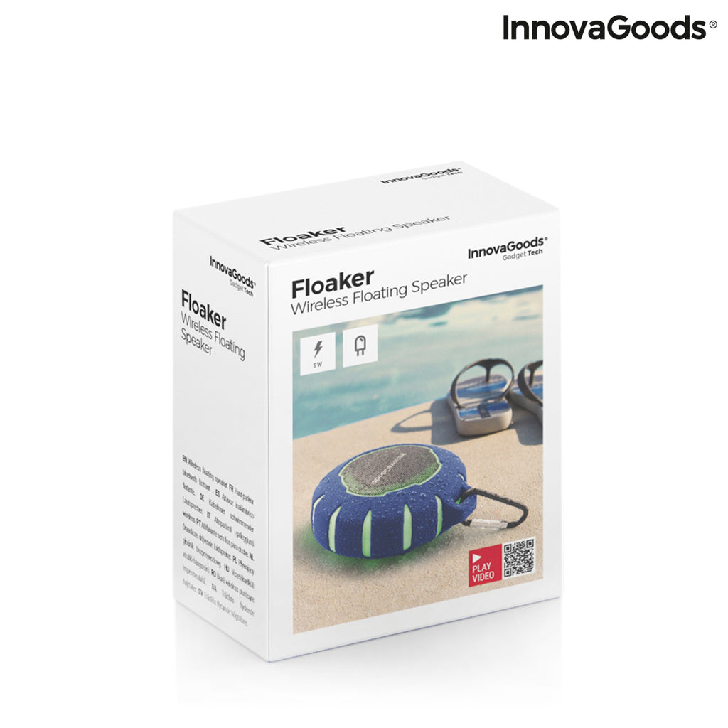 Schwimmender Kabelloser LED-Lautsprecher Floaker InnovaGoods