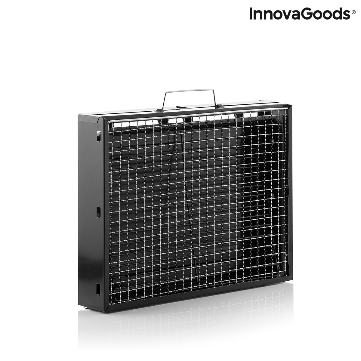 InnovaGoods BearBQ Klappbarer Holzkohlegrill für 2 Personen
