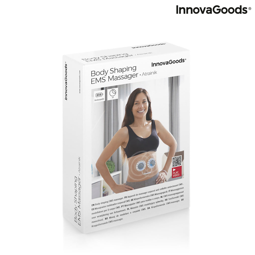 InnovaGoods Atrainik EMS-Massagegerät – 6 Programme, 10 Intensitätsstufen