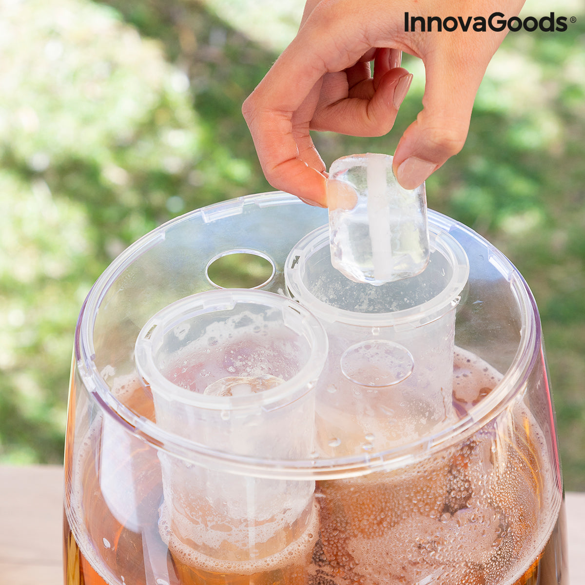 InnovaGoods Freer Getränkespender mit Kühlbehältern – 4 L
