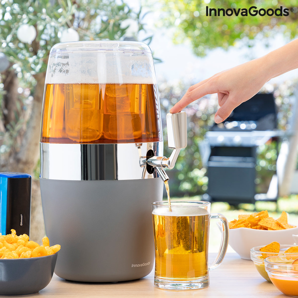 InnovaGoods Freer Getränkespender mit Kühlbehältern – 4 L