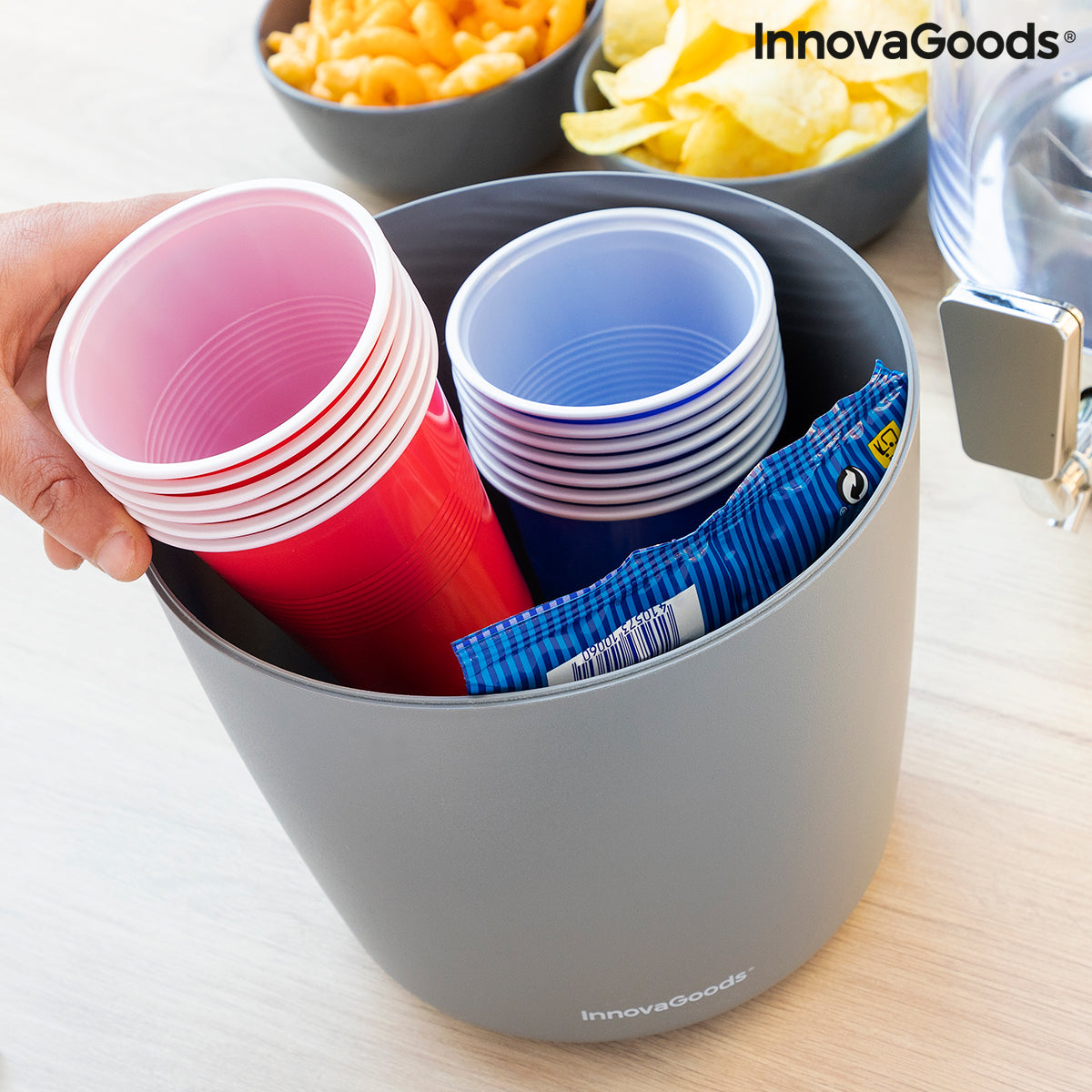 InnovaGoods Freer Getränkespender mit Kühlbehältern – 4 L