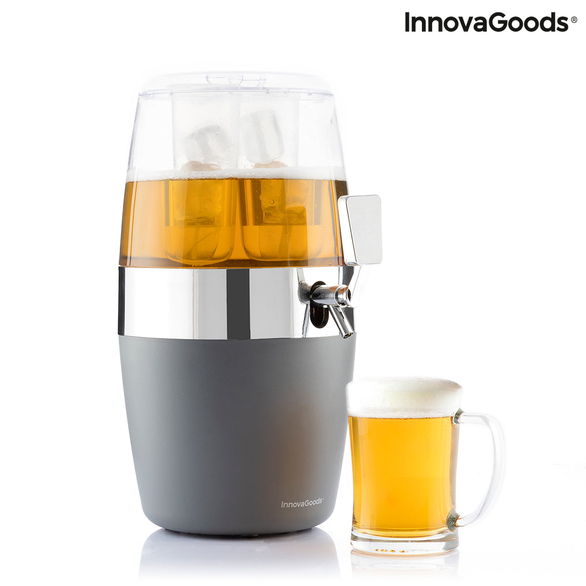 InnovaGoods Freer Getränkespender mit Kühlbehältern – 4 L