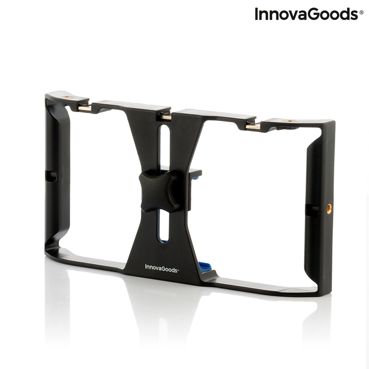 InnovaGoods Stafect Smartphone-Halterung mit zwei Griffen und Stativbefestigung