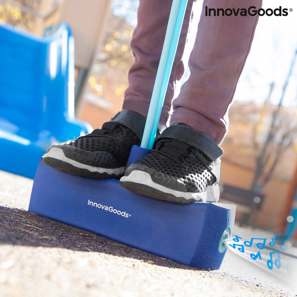 InnovaGoods Funp Pogo-Hüpfspielzeug mit Sound – Blau