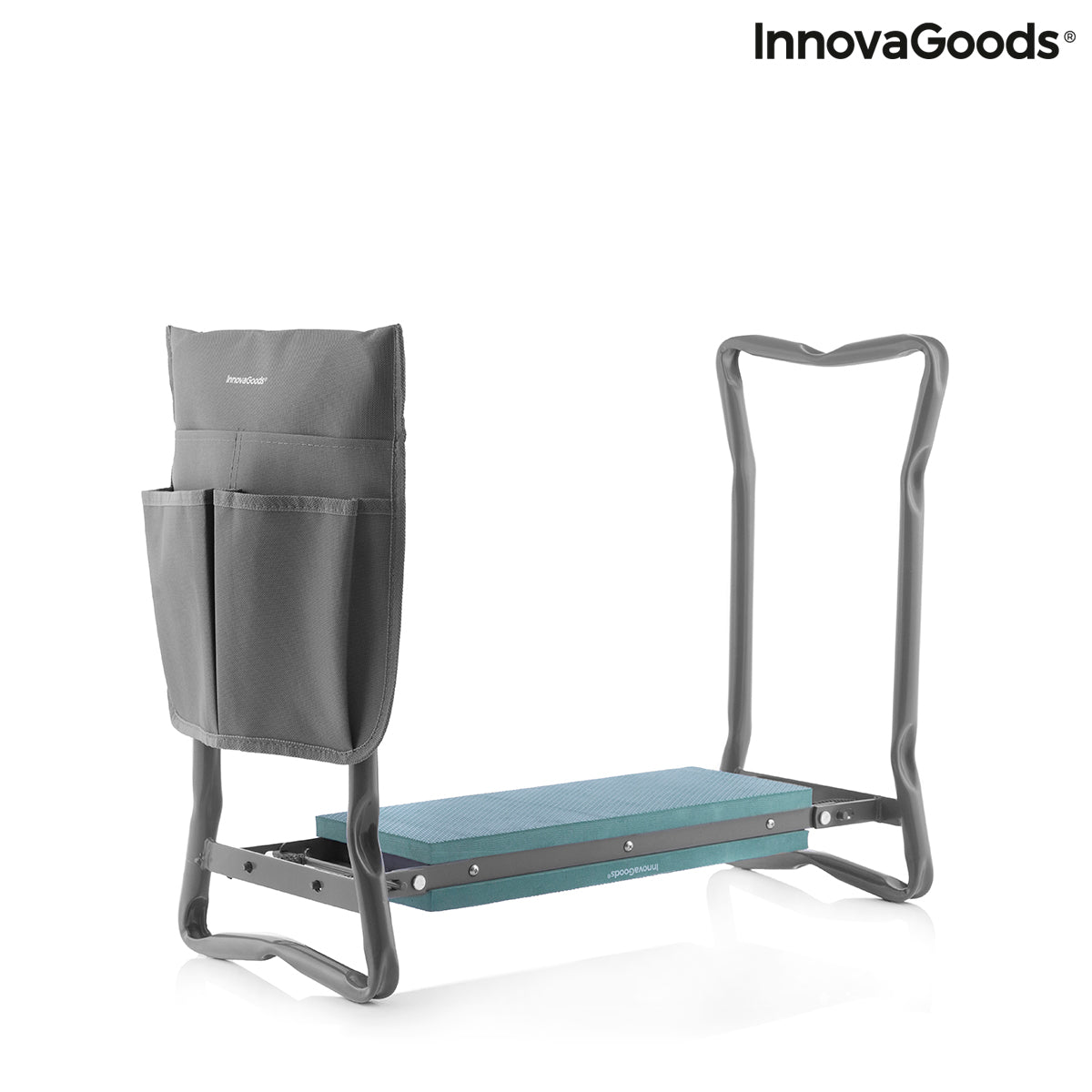 3-in-1 Klappbarer Gartenhocker mit Werkzeugtasche Situl InnovaGoods