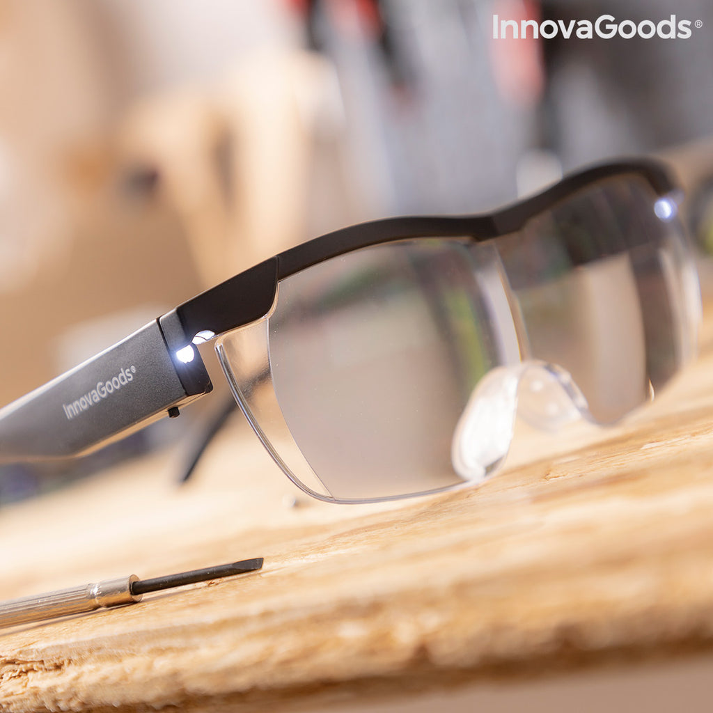 Vergrößerungsbrille mit LED Glassoint InnovaGoods