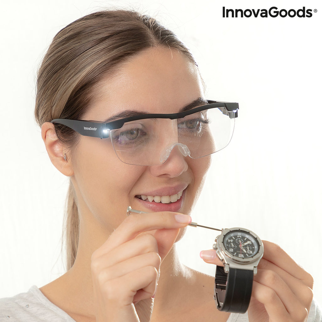 Vergrößerungsbrille mit LED Glassoint InnovaGoods