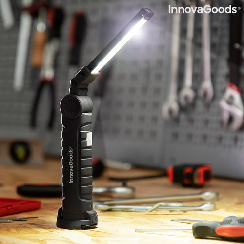 5-in-1 Wiederaufladbare Magnetische LED-Taschenlampe Litooler InnovaGoods