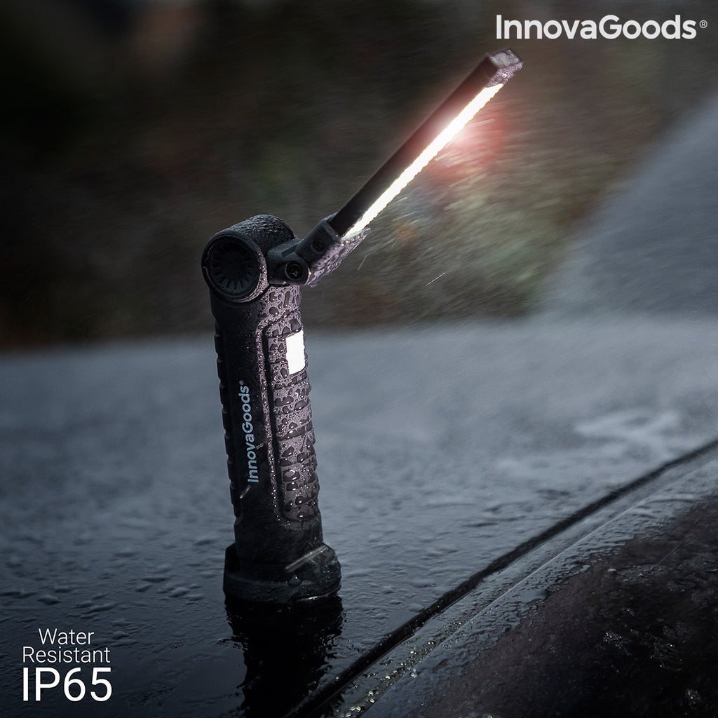 5-in-1 Wiederaufladbare Magnetische LED-Taschenlampe Litooler InnovaGoods