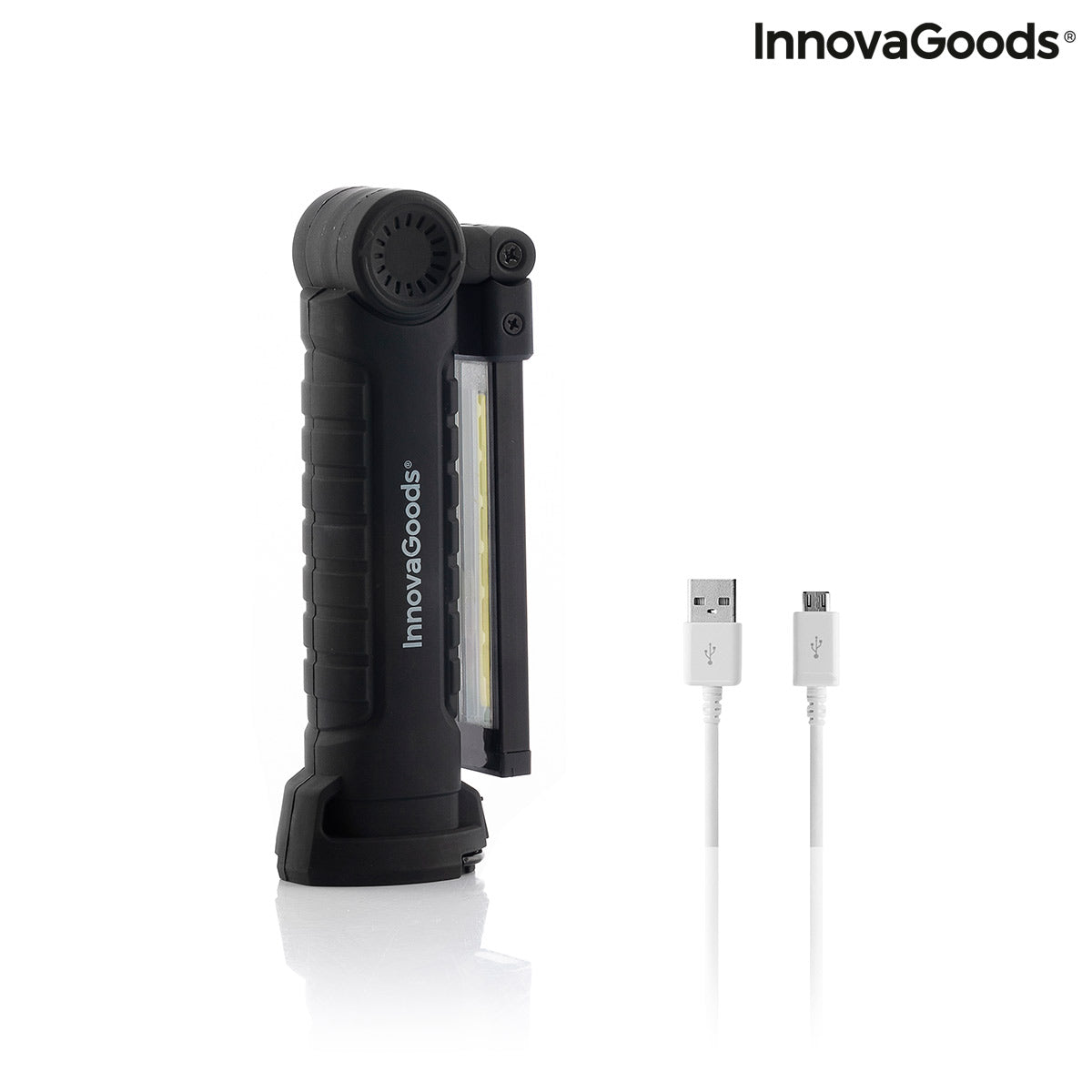 5-in-1 Wiederaufladbare Magnetische LED-Taschenlampe Litooler InnovaGoods